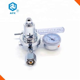 Καλυμμένη ορείχαλκος χαμηλή πίεση ρυθμιστών αέρα ορείχαλκου με Flowmeter αργού το CE εγκεκριμένο