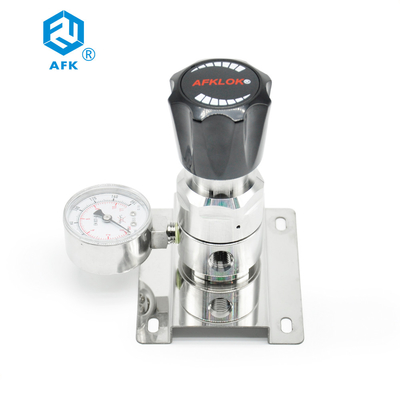 Ρυθμιστής πίεσης ηλίου Co2 AFK R11 Μονοβάθμιος κύλινδρος αερίου αργού 160 PSI