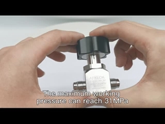 Χειρωνακτικό EP 316 βαλβίδων διαφραγμάτων υπερβολιή υψηλός βαλβίδα αγνότητας βαλβίδων διαφραγμάτων ανοξείδωτου VCR