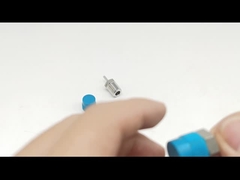 Αρσενική συγκόλληση άκρης σωλήνων συνδετήρων SS316 3mm 6mm OD εξάρτημα Χ 1/4 NPT αρσενικό σωλήνων κοχλιοτομώ