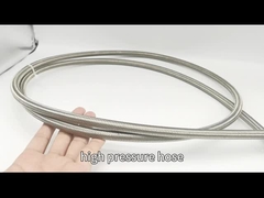 1/4 NPTF από ανοξείδωτο χάλυβα 316 Υψηλής πίεσης Υδραυλικό ευέλικτο Υδροξείδιο φυσικό αέριο Σωλήνα πλήρωσης